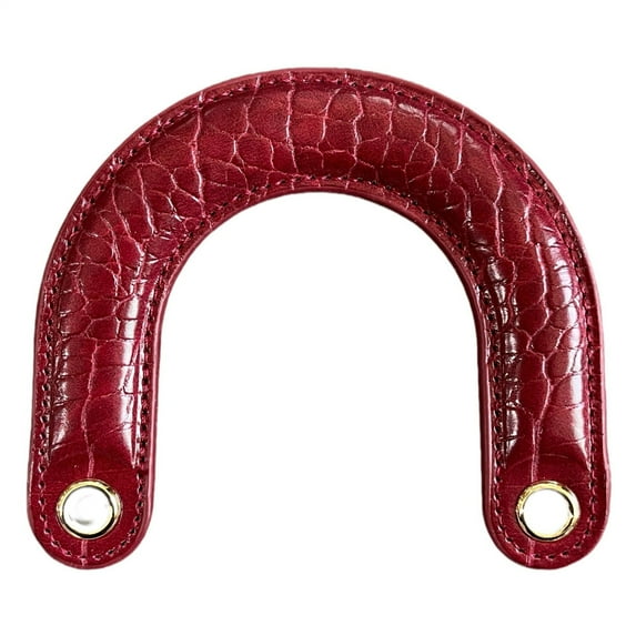 1PC PU Leather Curved Bag Handle Ergonomically Designed For Comfort and Styles For Handmade Bags And Everyday Use