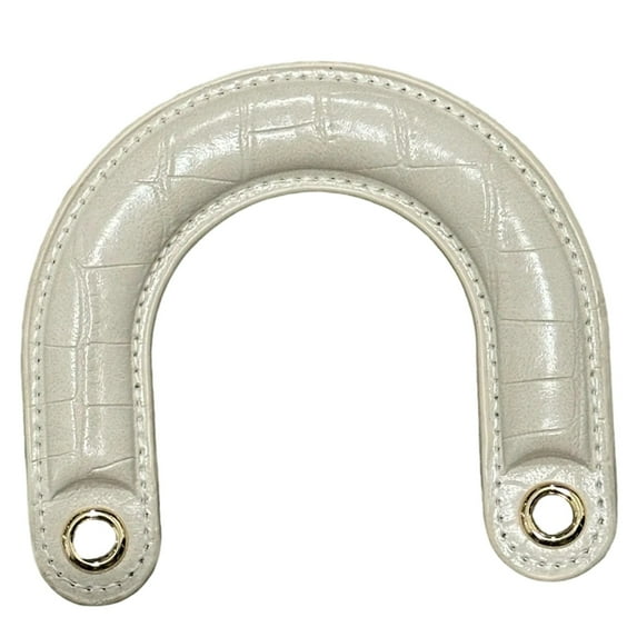 1PC PU Leather Curved Bag Handle Ergonomically Designed For Comfort and Styles For Handmade Bags And Everyday Use