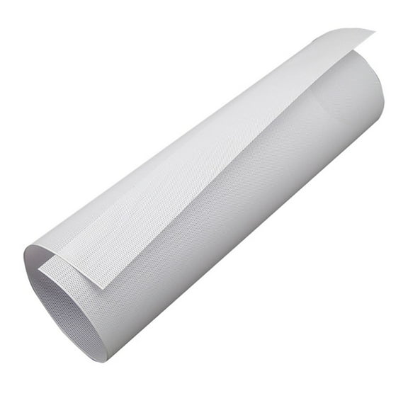 1PC PVC Fan Dust Filter Dustproof for Case Cuttable Computer Mesh Cover 30x100cm Mesh White