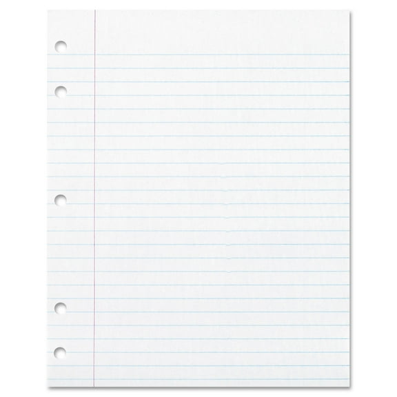 1PC Pacon Ecology Filler Paper, 3-Hole, 8 x 10.5, Wide/Legal Rule, 150/Pack