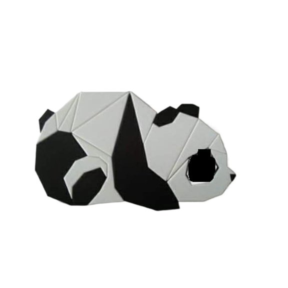 1PC Panda Puzzle 3D Printing