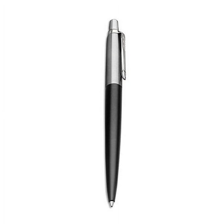 Jotter Ballpoint Pen, Retractable, Medium 1 mm, Blue Ink, Black/Chrome Barrel Jotter Ballpoint Pen, Retractable, Medium 1 mm, Blue Ink, Black/Chrome Barrel