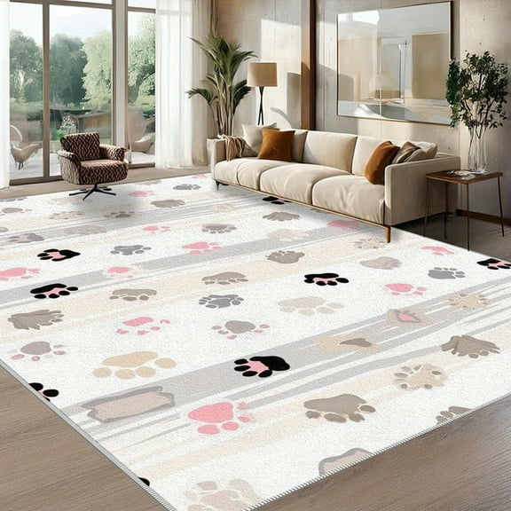 6.5'x10' carpet rugs for living room indoor carpet area rug for living room fuzzy area rug pure cozy area rug