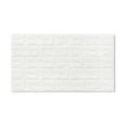 thumbnail image 1 of 1PC Peel and Stick Tile Wallpaper,Self Adhesive 3D Tile Wall Paper,Anti-collision Simulation Brick Wall Paper Wall Sticker for Bathroom Kitchen Waterproof Home Wall Decor(27.56*15.16in), 1 of 7