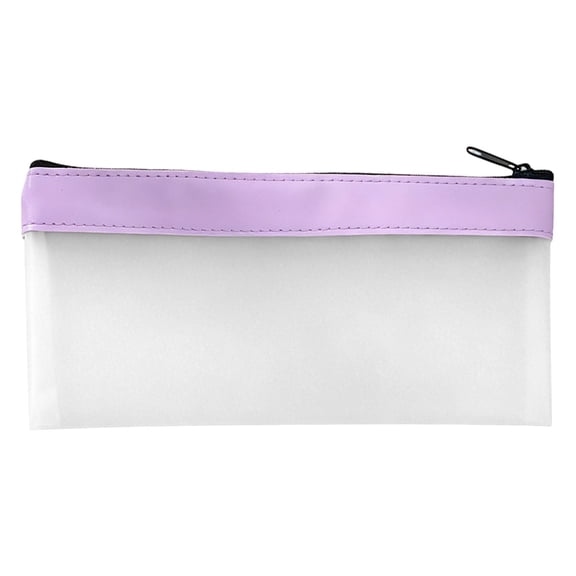 1PC Pencil Case Transparent Pencil Case Zipper For Art