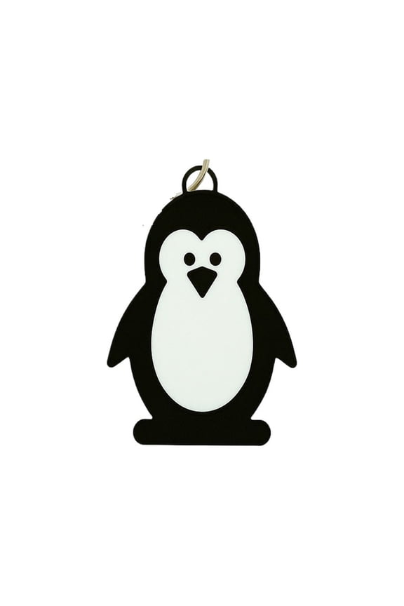 1PC Penguin Keychain 3D Printing