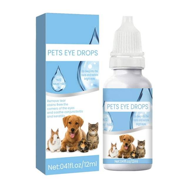1PC Pet Eye Drops Pet Gel Eye Drops，Effective Dog Eye Dog Eye Cleaner