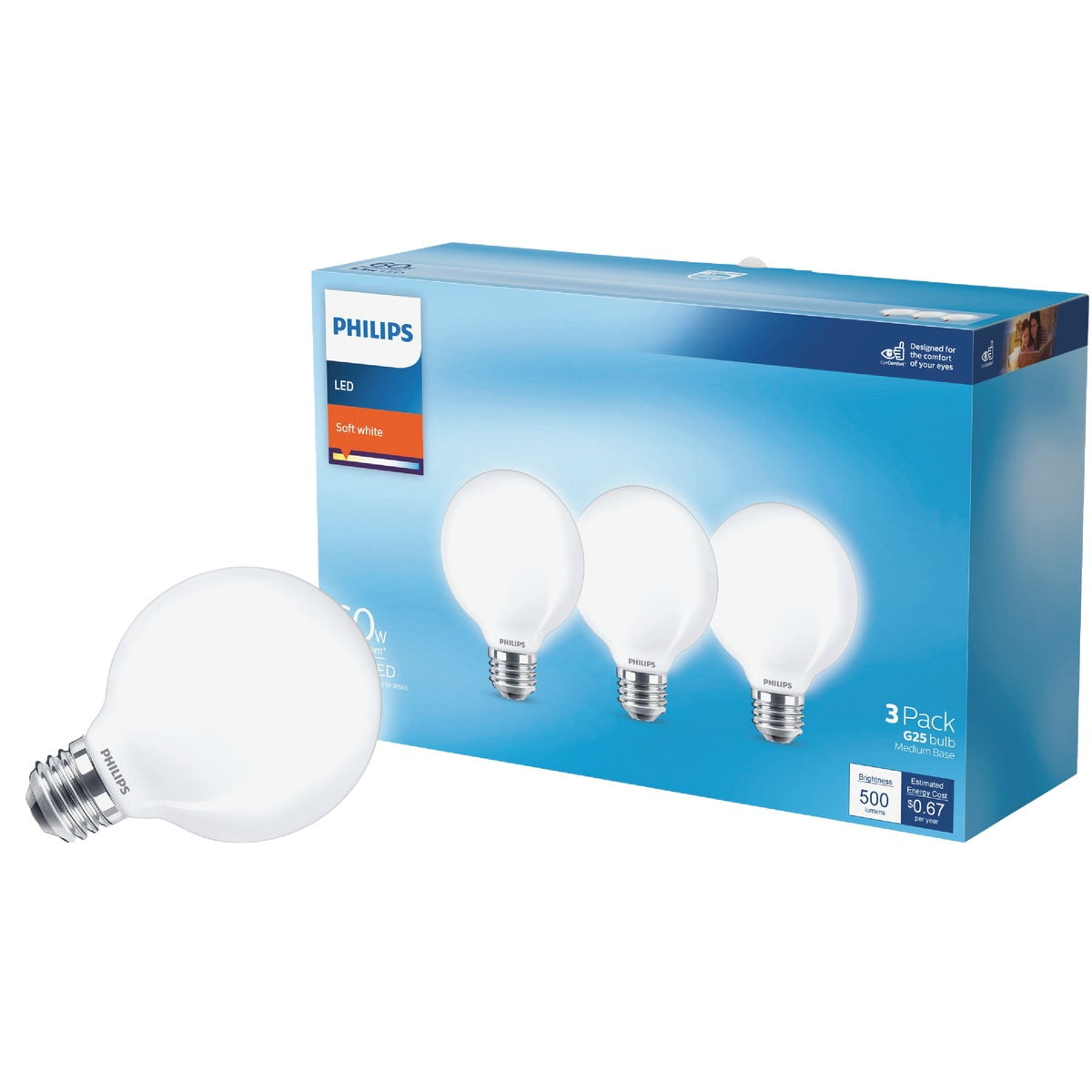 Philips G25 LED Light Bulb - Thumbnail 2
