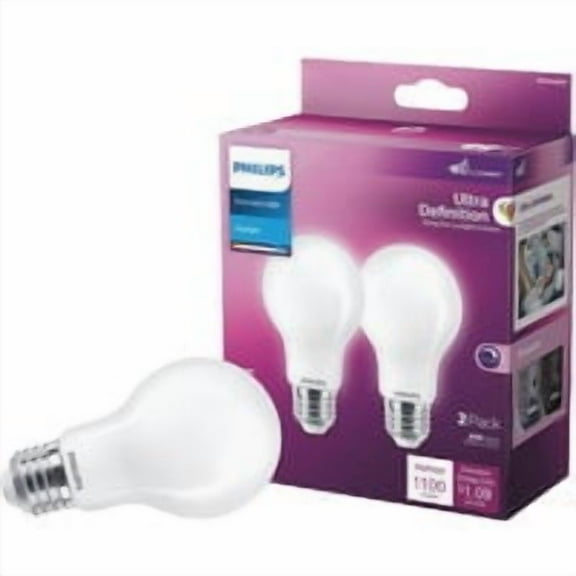 1PC Philips Ultra Definition Dimmable LED A19 Light Bulb