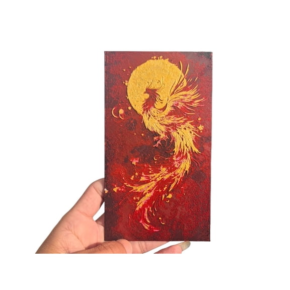 1PC Phoenix Nirvana Bookmark 3D Printing