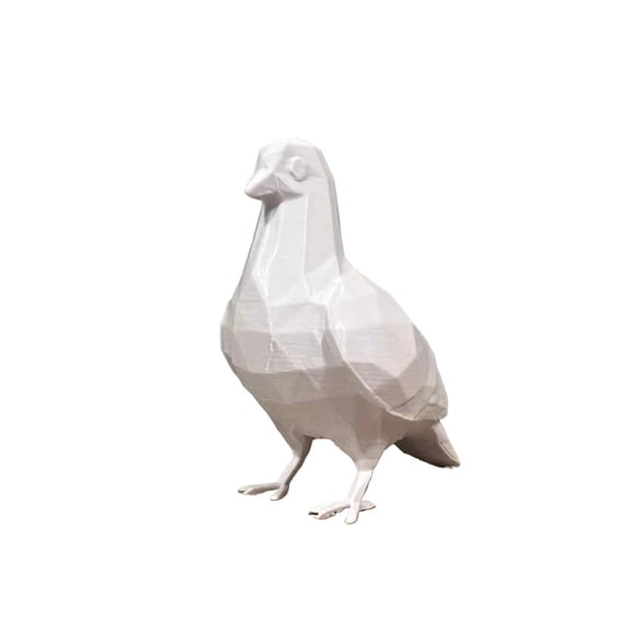 1PC Pigeon - Bird - Animal - Low Polygon 3D Printing