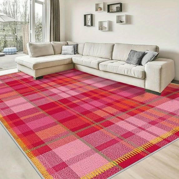 3'x5' carpet for living room floor mat for carpet checkered area rug colorful area rug large area rug for living room