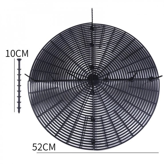 1PC Plant Pot Soil Guard With Nails Plant Pot Grid Flower Pot Cover Baby Safety Mouse Garden Home Plant Protector Repel Cats