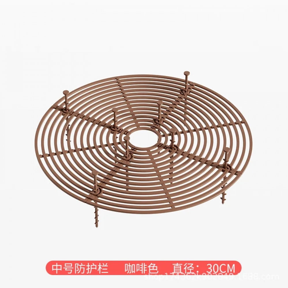 1PC Plant Pot Soil Guard With Nails Plant Pot Grid Flower Pot Cover ...