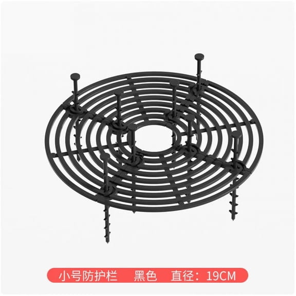 1PC Plant Pot Soil Guard With Nails Plant Pot Grid Flower Pot Cover Baby Safety Mouse Garden Home Plant Protector Repel Cats
