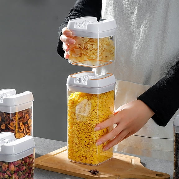 1PC Plastic Storage Jar Kitchen Cups Plastic Cups For Outdoor Picnic (E)