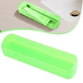 thumbnail image 1 of 1PC Plastic Toothbrush Travel Case, Lightweight Portable Toothbrush & Toothpaste Holder for Travel, Business Trips, Gym and Home Use, 1 of 9