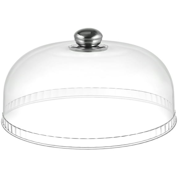 Clear Plastic Food Cover for Snacks and Cake, Transparent Protective Dome to Keep Food , 1 Piece
