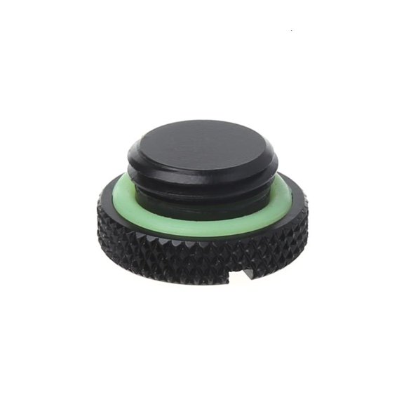 1PC Plug Fitting for PC Water Cooling Systems, Computer Water-cooled Water Stop Plug-G1/4 Thread