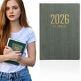 thumbnail image 1 of 1PC Portable A6 Schedule Planner, 365-Day Daily Organizer Notebook with Notes Pages, Lightweight Journal for Work Commutes, Travel and Appointments Tracking, 1 of 9