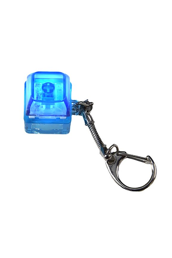 1PC Portable Keyboard Switches Tester Testing Tool LED Light Keyboard Switches Keychain Toy for 1-Key