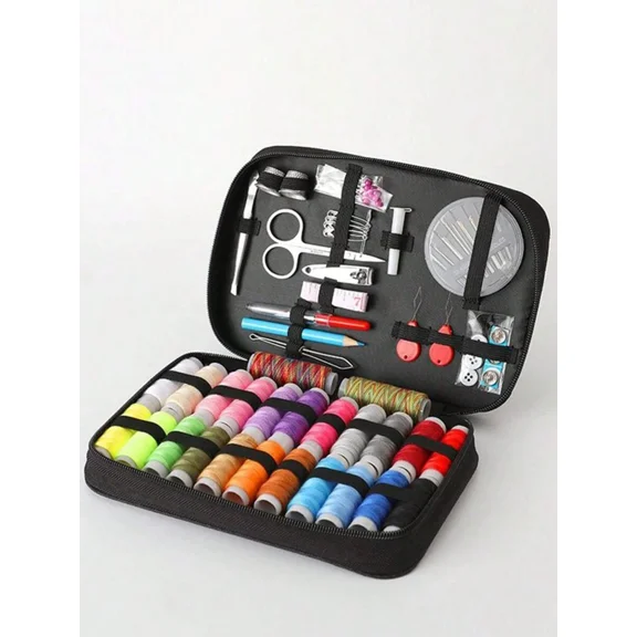 1PC Portable Sewing Kit - 10Pcs Hand Stitching Supplies for Mending & Crafts | Perfect Gift for Valentine's/Wedding/Birthday/Back to School