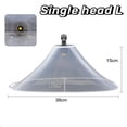 1PC Power Sprayer Windproof Cover Sprayer Fan-type Spray Nozzle Wind ...
