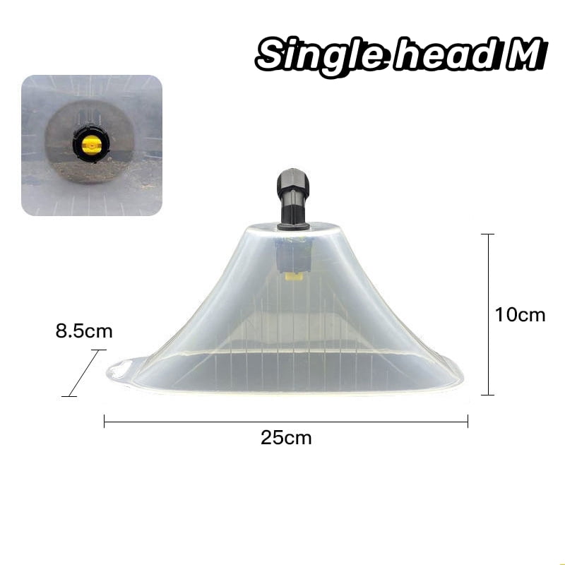 1PC Power Sprayer Windproof Cover Sprayer Fan-type Spray Nozzle Wind ...