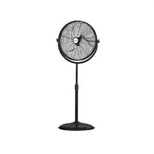 1PC Power Zone FES50T5 HighVelocity Pedestal Stand Fan, 120 V, 11/4 a, 20 in Dia Blade, 3