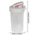 thumbnail image 1 of 1PC Protein Shaker Bottle, Shaker Ball for Protein Shake, Shaker Bottle with Mixing Ball, Leak-Proof, for Gym, Workout, Juice Mixer(300ml), 1 of 3