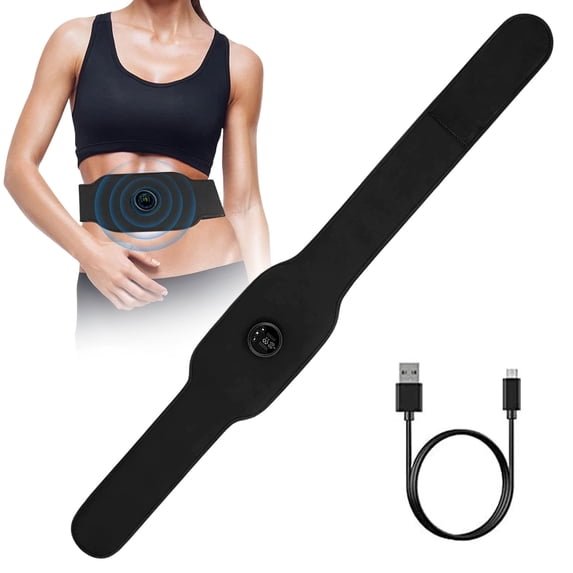 1PC Pulse Muscle Training Belt, Adjustable Toning Belt for Abs, Arms, and Legs, Core Muscle Stimulator for Men and Women, Portable Home Workout Equipment
