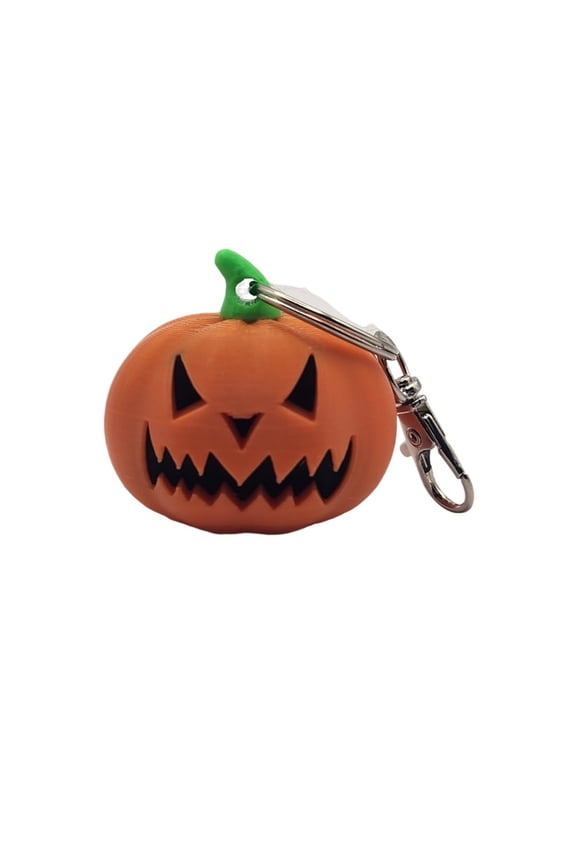 1PC Pumpkin Keychain 3D Printing
