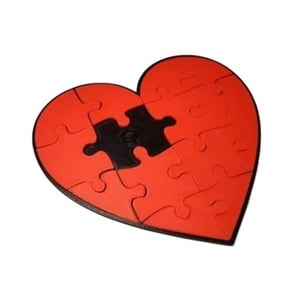 1PC Puzzle Heart-Valentine's Day Gift 3D Printing Gift