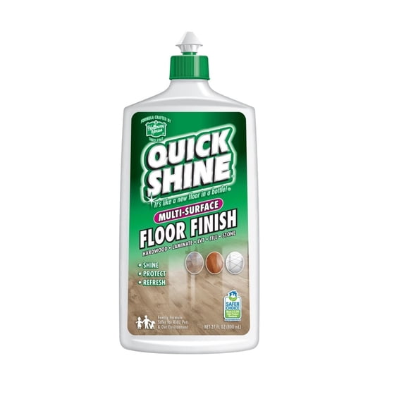 1PC Quick Shine Quick Shine 77777-5 Multi-Surface Floor Finish, 27 Ounce