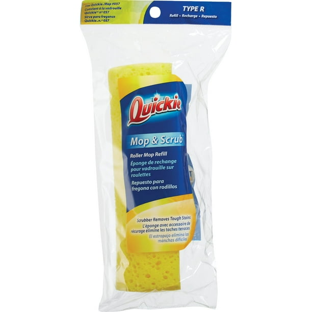 1PC Quickie Roller Sponge Mop Refill