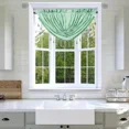 thumbnail image 1 of Gorgeous Home Linen 1pc Rod Pocket Valance 48"Wide X 38"Long Solid Matte Foam Backing Mint Green (RS8), 1 of 4