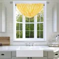 thumbnail image 1 of Gorgeous Home Linen 1pc Rod Pocket Valance 48"Wide X 38"Long Solid Matte Foam Backing Yellow (RS8), 1 of 4