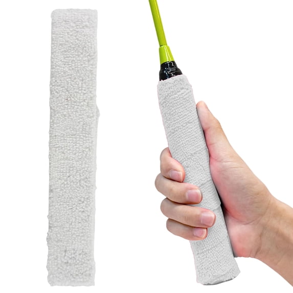 1PC Racquet Towel Grip, Tennis Racket Grips, Badminton Racquet Grip Tape Absorbent Towel Racket Overgrip, Anti-Skid Sweatband Racquet Grip, Overgrip Wraps Sleeve for Tennis Badminton Handle