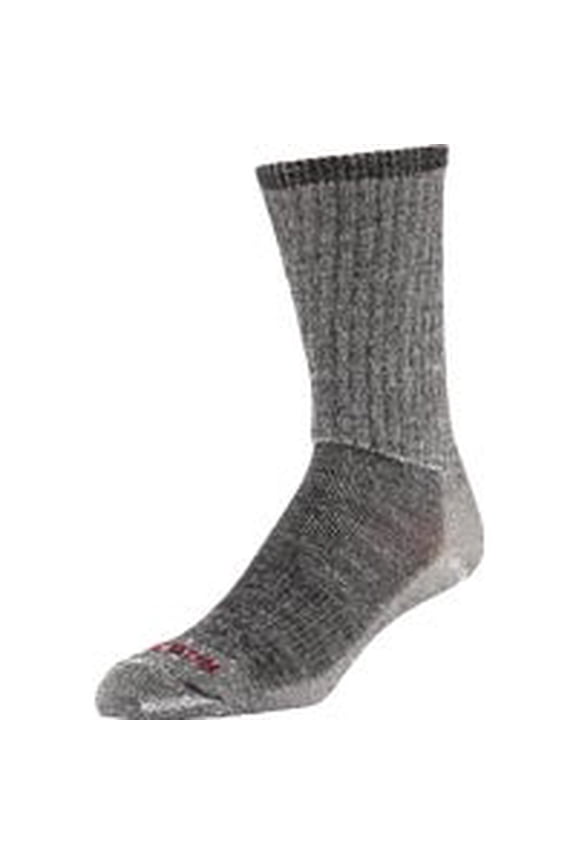 1PC Railroad Sock Men's Merino/Acrylic Blend Crew Sock