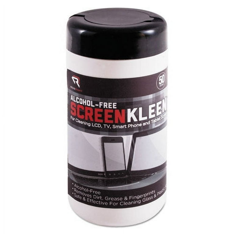 ScreenKleen Monitor Screen Wet Wipes, Cloth, 5.25 x 5.75, Unscented, 50/Tub ScreenKleen Monitor Screen Wet Wipes, Cloth, 5.25 x 5.75, Unscented, 50/Tub