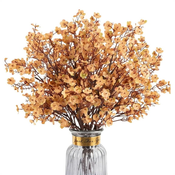 1PC Real Touch Artificial Gypsophila Bouquet - Faux Cherry Blossom Stems for Wedding Centerpieces, Home Decor & Table Arrangements