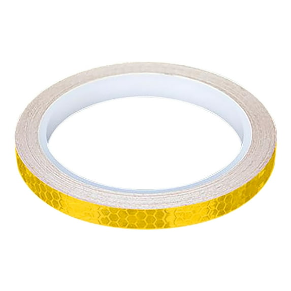 1PC Reflective Tapes, 5 Colors Night Safety Reflective Warning Stickers, Adhesive Tape Waterproof Outdoor, Bicycle Rim Reflector Tape for Bike, Trailer, Motorcycle