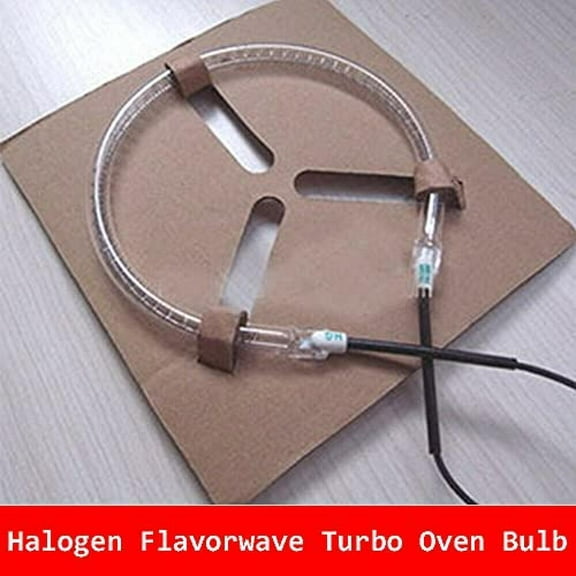 1PC Replacement Halogen Flavorwave Turbo Oven Bulb Lamp Heating Element 110V Round Halogen Heating Tube Accessories Attachments