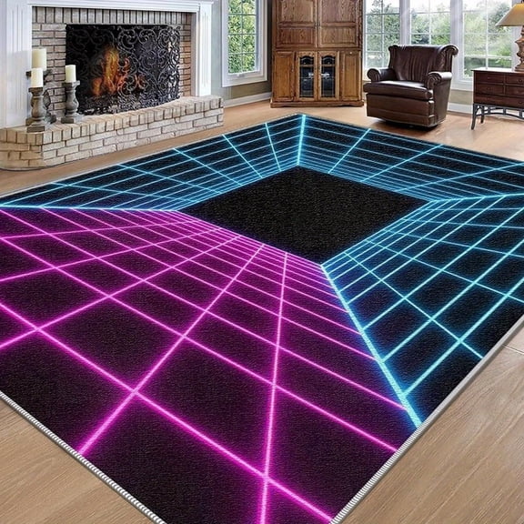 4'x6' washable carpet for living room big carpet for living room area rug sets bedroom area rug retro area rug