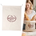 thumbnail image 1 of 1PC Reusable Natural Cotton Canvas Drawstring Storage Sacks, Breathable Produce & Multi-Purpose Pouches for Bulk Vegetables, Pantry Goods & Footwear Organization, 1 of 9