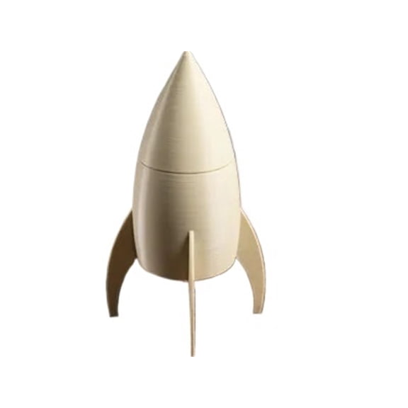 1PC "Rocket Secret Storage Box" - Storage Box 3D Printing