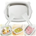 thumbnail image 1 of 1PC Rolled Ice Cream Maker Kit, Rolled Ice Cream Machine, Portable Instant Rolled Icecream Maker Machine Tray for Making Rolled Ice Cream Yogurt Sorbet Soft Serve, 1 of 9