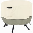 thumbnail image 1 of 1PC Round Patio Table Cover, UV Resistant All-Weather Defense, Suitable for Backyard/Deck Round Patio Tables, 1 of 6