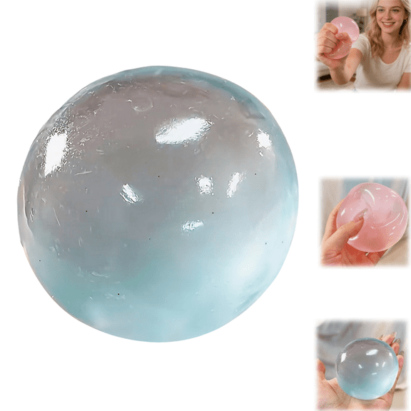 1PC Round Slow Rising Soft Hand Squeeze Toy Portable Relaxing Hand Play Toy for Office and Daily Leisure Use