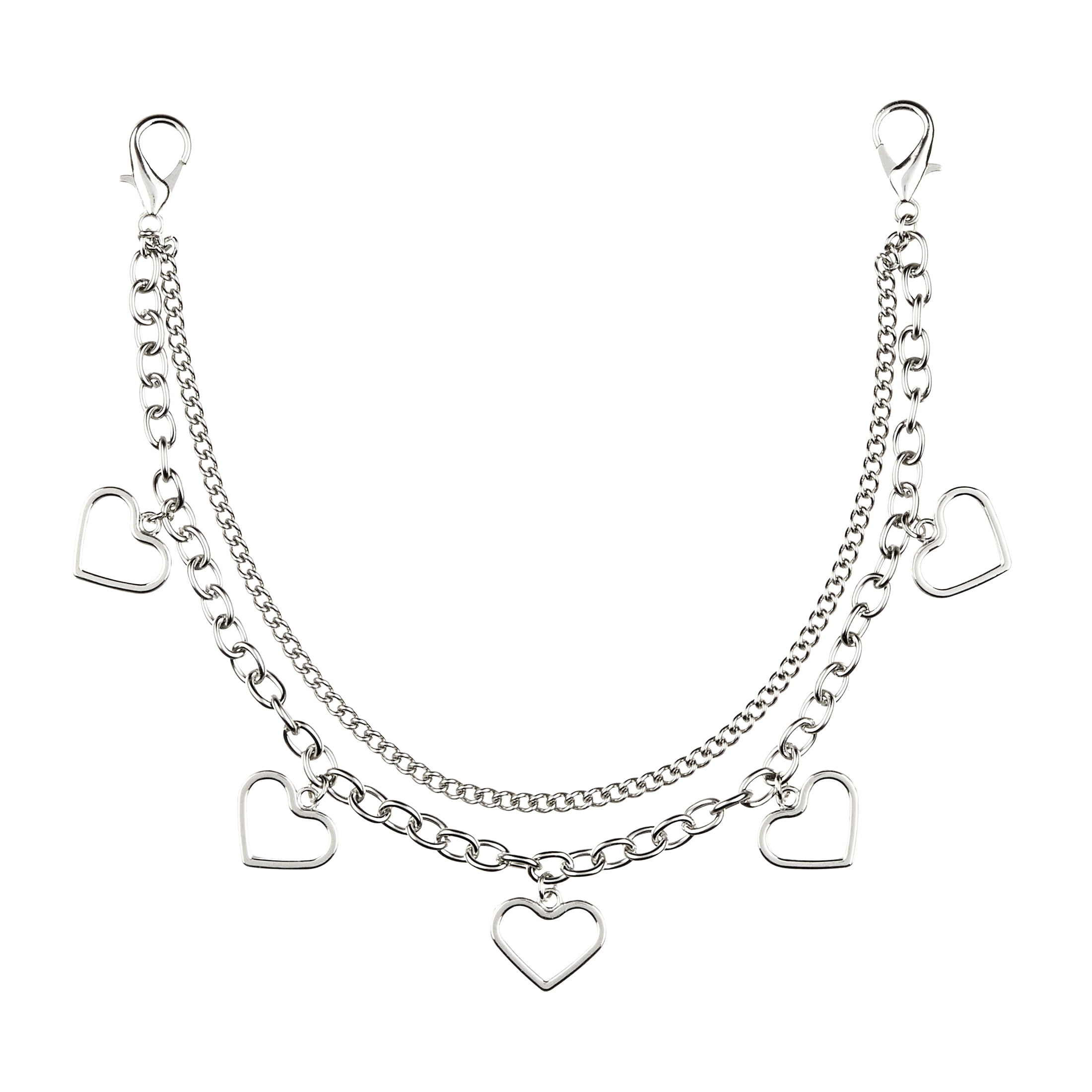 Silver Heart Bag Charm by Conair